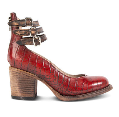 Escarpins à talons hauts pour femmes avec imprimé serpent à trois bandes