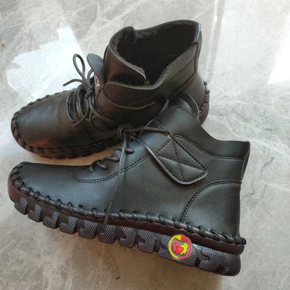 OY Chaussures en cuir cousues main ، semelle ultra-souple