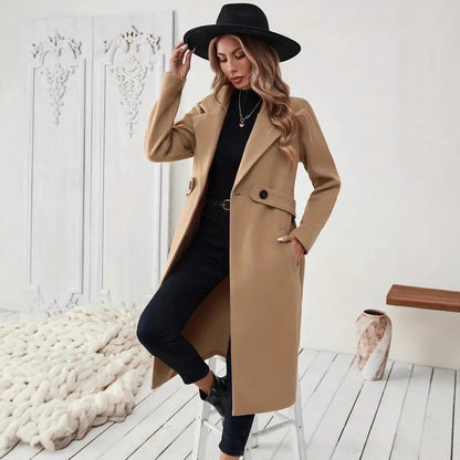 Zoraty Manteau long d'automne
