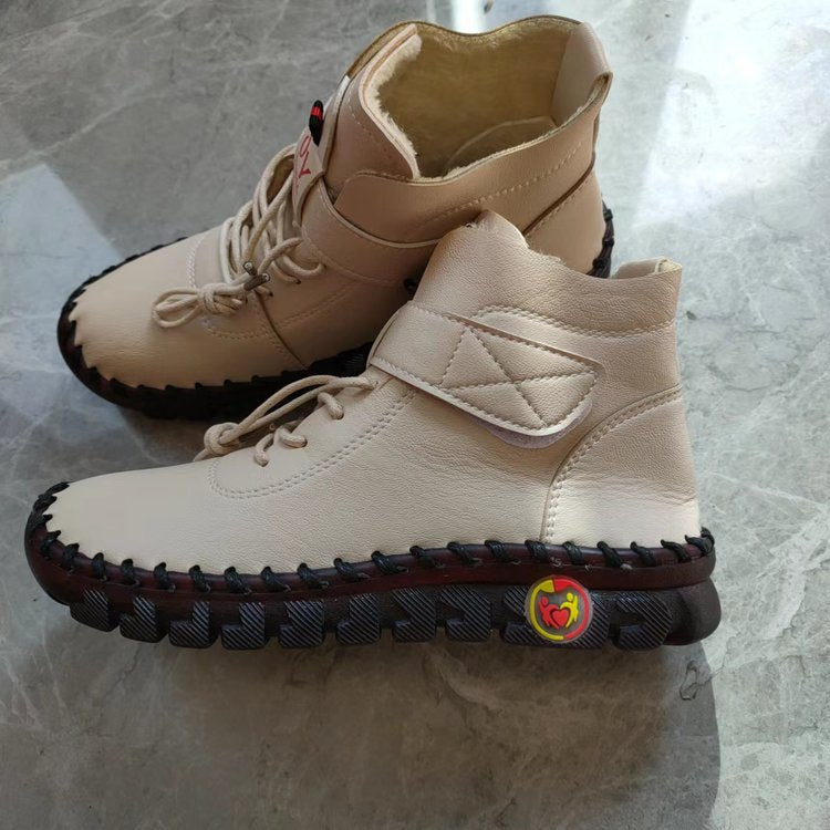 OY Chaussures en cuir cousues main ، semelle ultra-souple