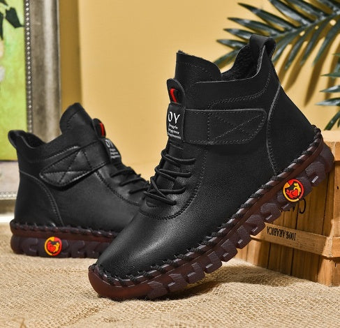 OY Chaussures en cuir cousues main ، semelle ultra-souple